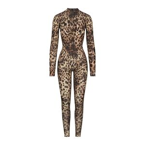 Leopard Print Jumpsuit